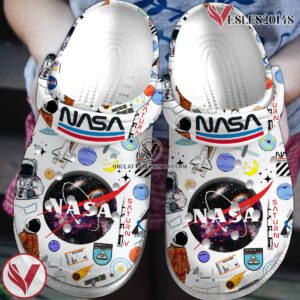 NASA Crocs Crocband Clogs Shoes Comfortable For Men Women and Kids Style 1, Unique Gift From  Vesles2014S