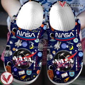 NASA Crocs Crocband Clogs Shoes Comfortable For Men Women and Kids Style 2, Unique Gift From  Vesles2014S