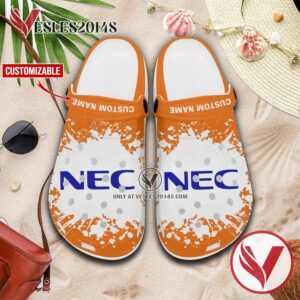 NEC Japan Logo Crocs Shoes For Men And Women, Unique Clogs Shoes For Fans - Vesles2014S 1