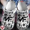 NF Leave Me Alone Music Crocs Crocband Clogs Shoes, Unique Gifts For Fans Style 1 - Vesles2014S