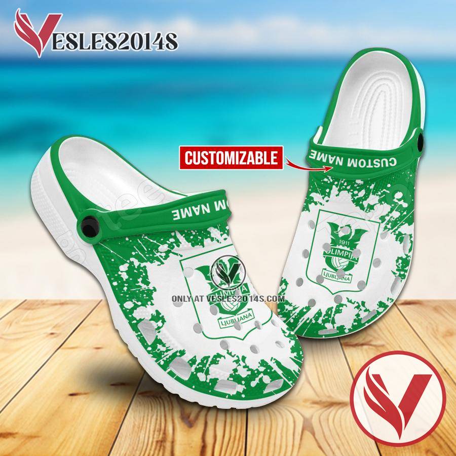 NK Olimpija Crocs Shoes For Men And Women, Unique Clogs Shoes For Fans - Vesles2014S