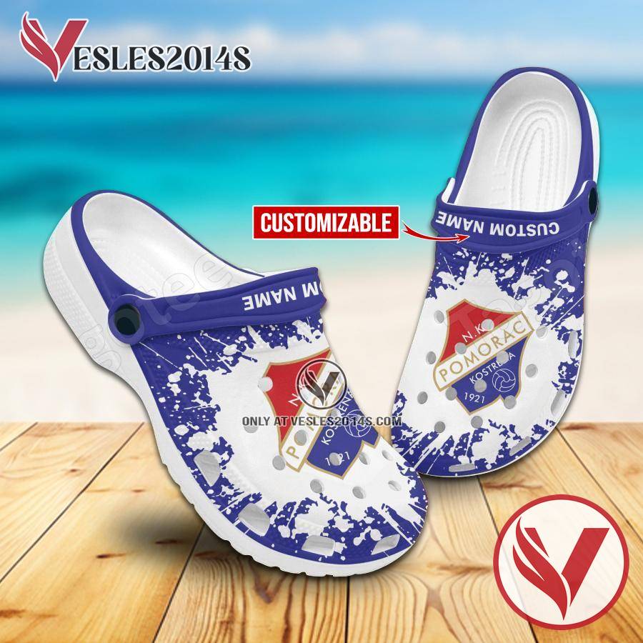 NK Pomorac Kostrena Crocs Shoes For Men And Women, Unique Clogs Shoes For Fans - Vesles2014S