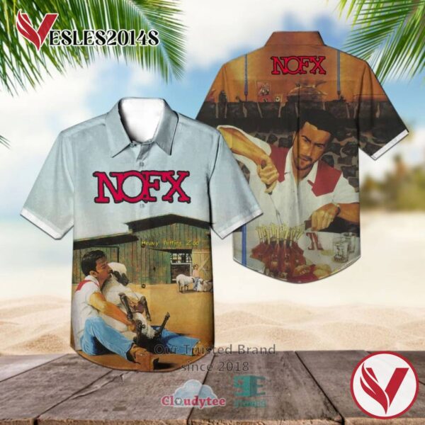 NOFX Band Heavy Petting Zoo Album Hawaiian Shirt, Best Gift For Music Lovers Vesles2014S