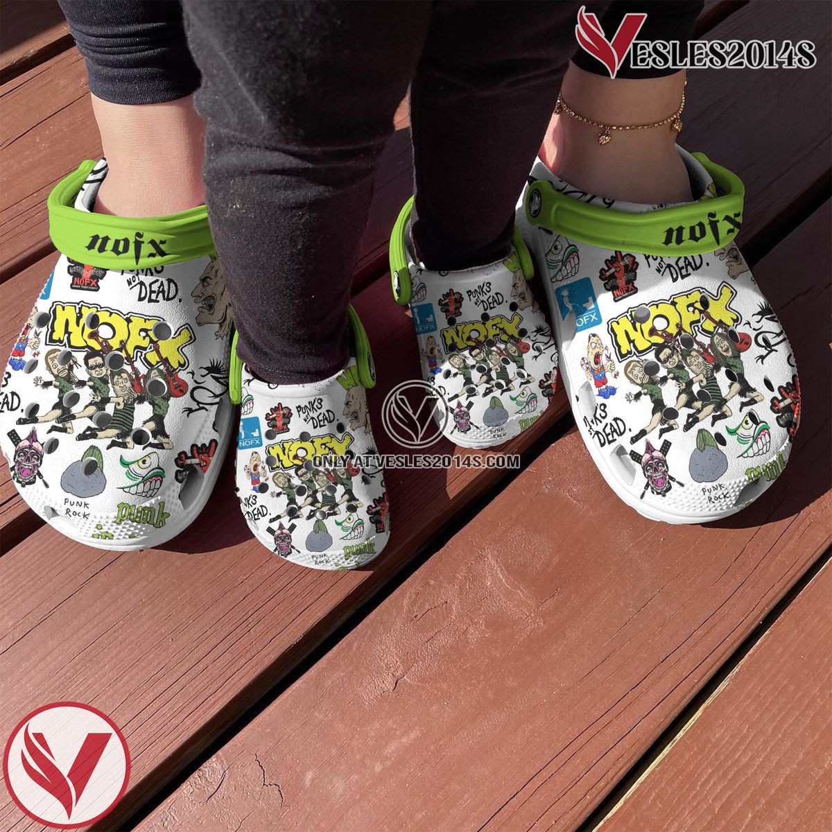 NOFX Music Crocs Crocband Clogs Shoes, Unique Gifts For Fans - Vesles2014S 2