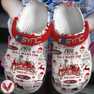 NSYNC Music Crocs Crocband Clogs Shoes, Unique Gifts For Fans Style 3 - Vesles2014S