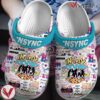 NSYNC Music Crocs Crocband Clogs Shoes, Unique Gifts For Fans Style 4 - Vesles2014S