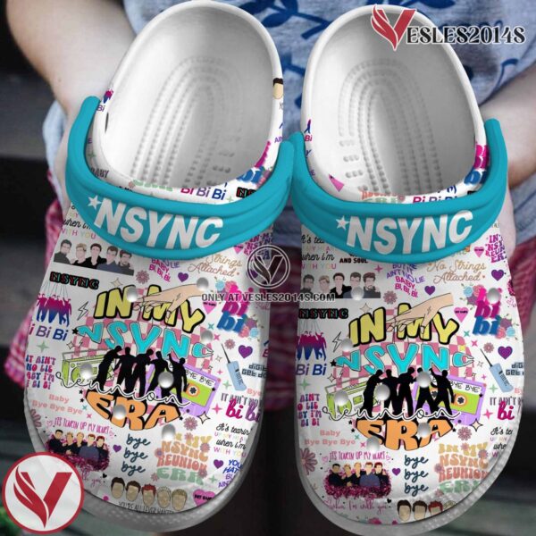 NSYNC Music Crocs Crocband Clogs Shoes, Unique Gifts For Fans Style 4 - Vesles2014S