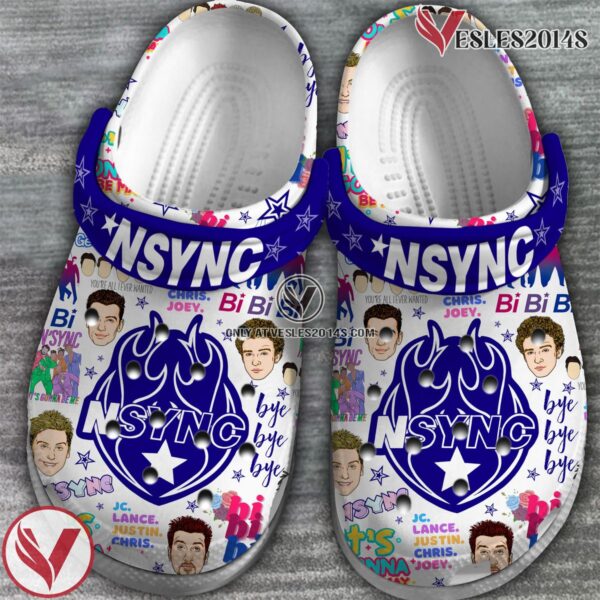 NSYNC Music Crocs Crocband Clogs Shoes, Unique Gifts For Fans Style 6 - Vesles2014S 2