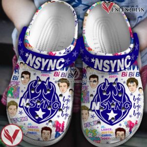 NSYNC Music Crocs Crocband Clogs Shoes, Unique Gifts For Fans Style 6 - Vesles2014S