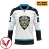 NYPD Custom Name Custom Number Hockey Jersey, Trending Gifts For Fans - Vesles2014s