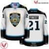 NYPD Shield White Hockey Jersey - Vesles2014S