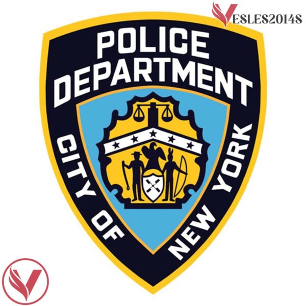 NYPD Shield White Hockey Jersey - Vesles2014S 4