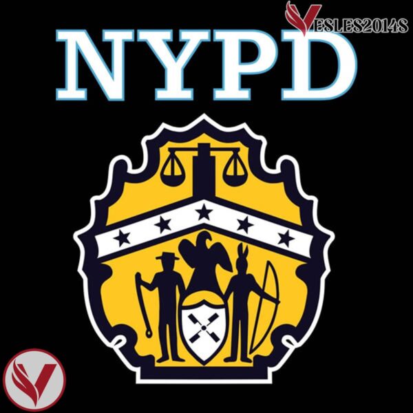 NYPD Shield White Hockey Jersey - Vesles2014S 5