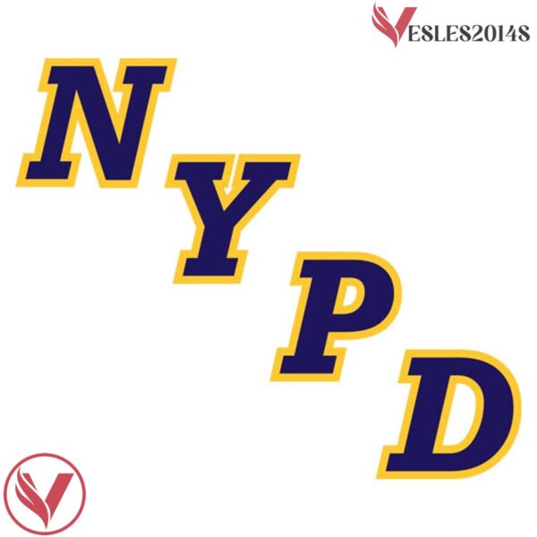 NYPD Wordmark White Hockey Jersey - Vesles2014S 4