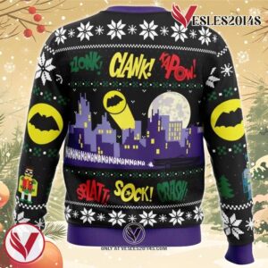 Nananana Christmas Batman DC Comics Ugly Christmas Sweater, Unique Christmas Gift For Fans - Vesles2014S 1