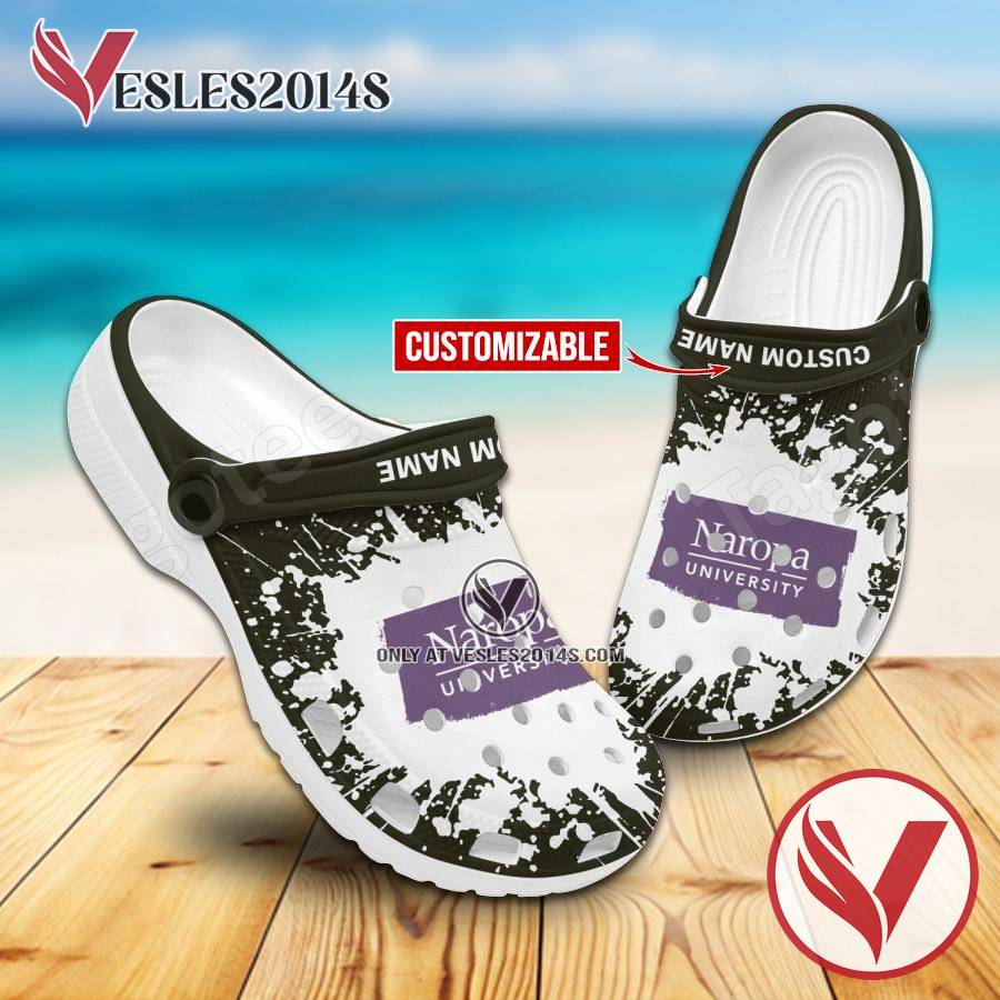Naropa University Crocs Shoes For Men And Women, Unique Clogs Shoes For Fans - Vesles2014S
