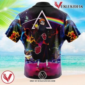 Naruto Akatsuki Astral Led Pain Hawaiian Button Up Shirt, Perfect Gifts For Anime Lovers - Vesles2014S 1