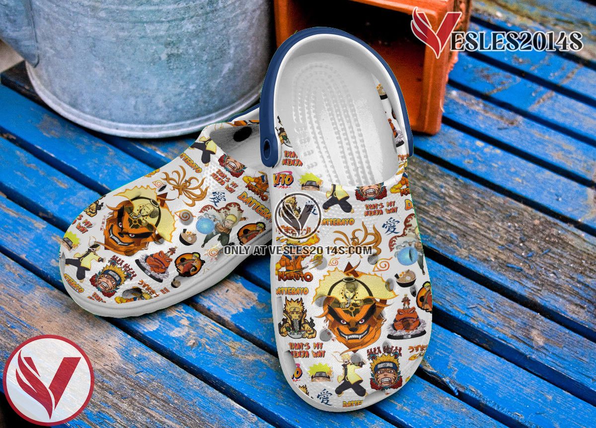Naruto Anime Cartoon Premium Crocs Crocband Clogs Shoes Comfortable For Men Women and Kids, Unique Gift From Vesles2014S 3