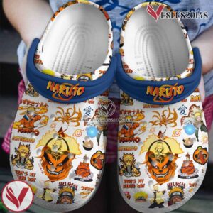 Naruto Anime Cartoon Premium Crocs Crocband Clogs Shoes Comfortable For Men Women and Kids, Unique Gift From  Vesles2014S