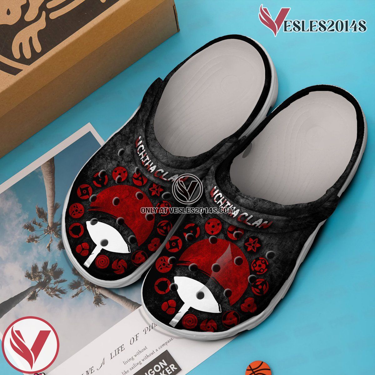 Naruto Anime Crocs Crocband Clogs Shoes Comfortable For Men Women and Kids, Unique Gift From Vesles2014S 2