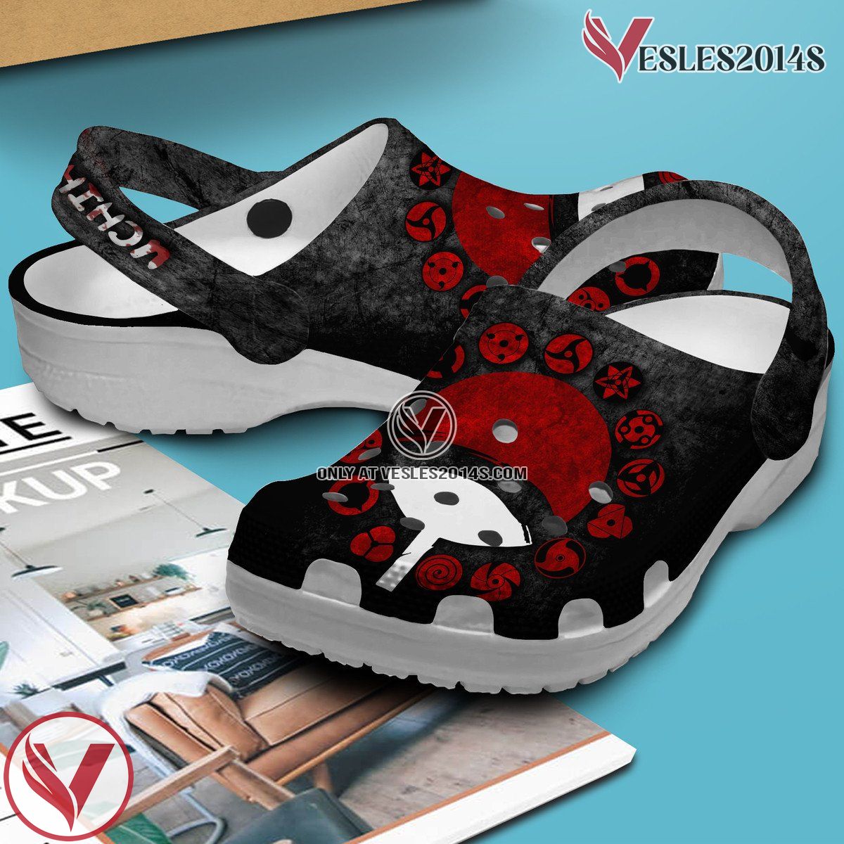 Naruto Anime Crocs Crocband Clogs Shoes Comfortable For Men Women and Kids, Unique Gift From Vesles2014S 3