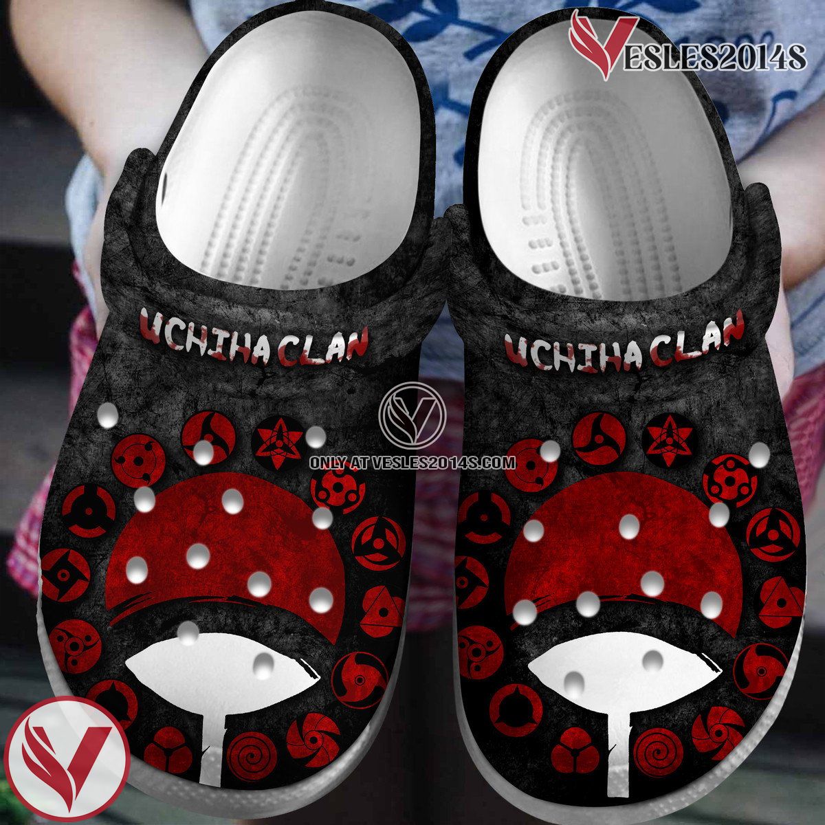 Naruto Anime Crocs Crocband Clogs Shoes Comfortable For Men Women and Kids, Unique Gift From Vesles2014S