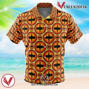 Naruto Kekkei Genkai Naruto Shippuden Hawaiian Button Up Shirt, Perfect Gifts For Anime Lovers - Vesles2014S