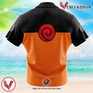 Naruto Shippuden Hawaiian Button Up Shirt, Perfect Gifts For Anime Lovers - Vesles2014S 1