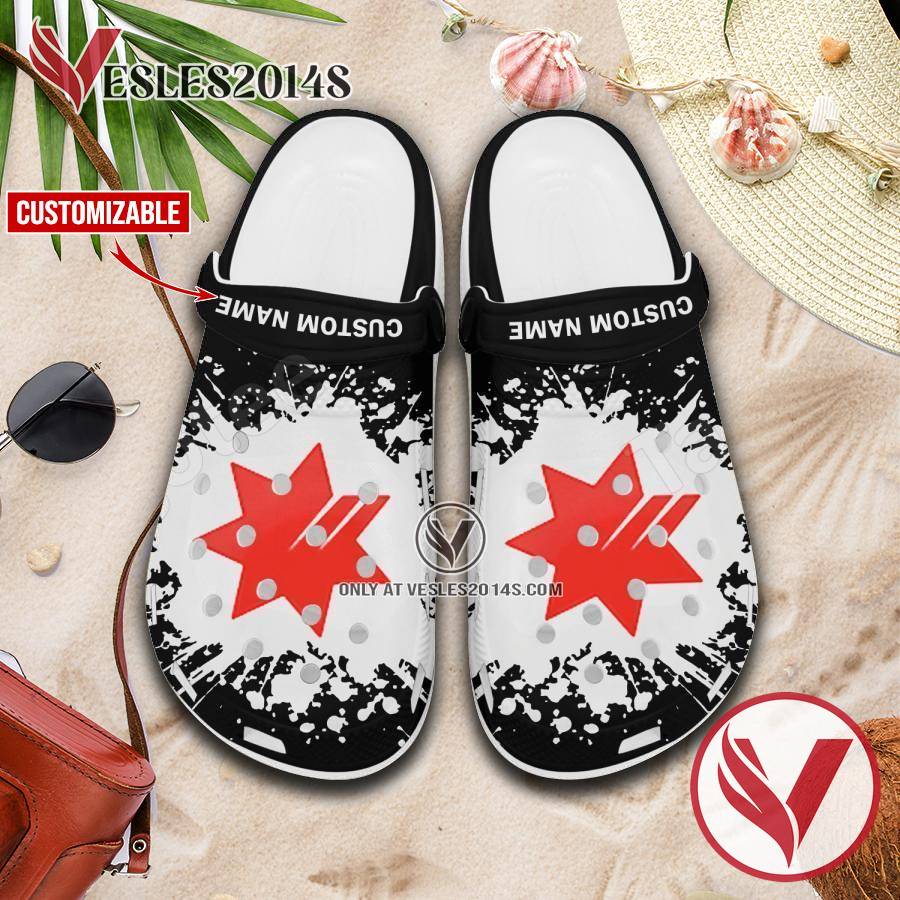 National Australia Bank Logo Crocs Shoes For Men And Women, Unique Clogs Shoes For Fans - Vesles2014S 1