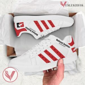 National Aviation Academy of New England Logo Stan Smith Shoes For Men And Womens - Vesles2014s