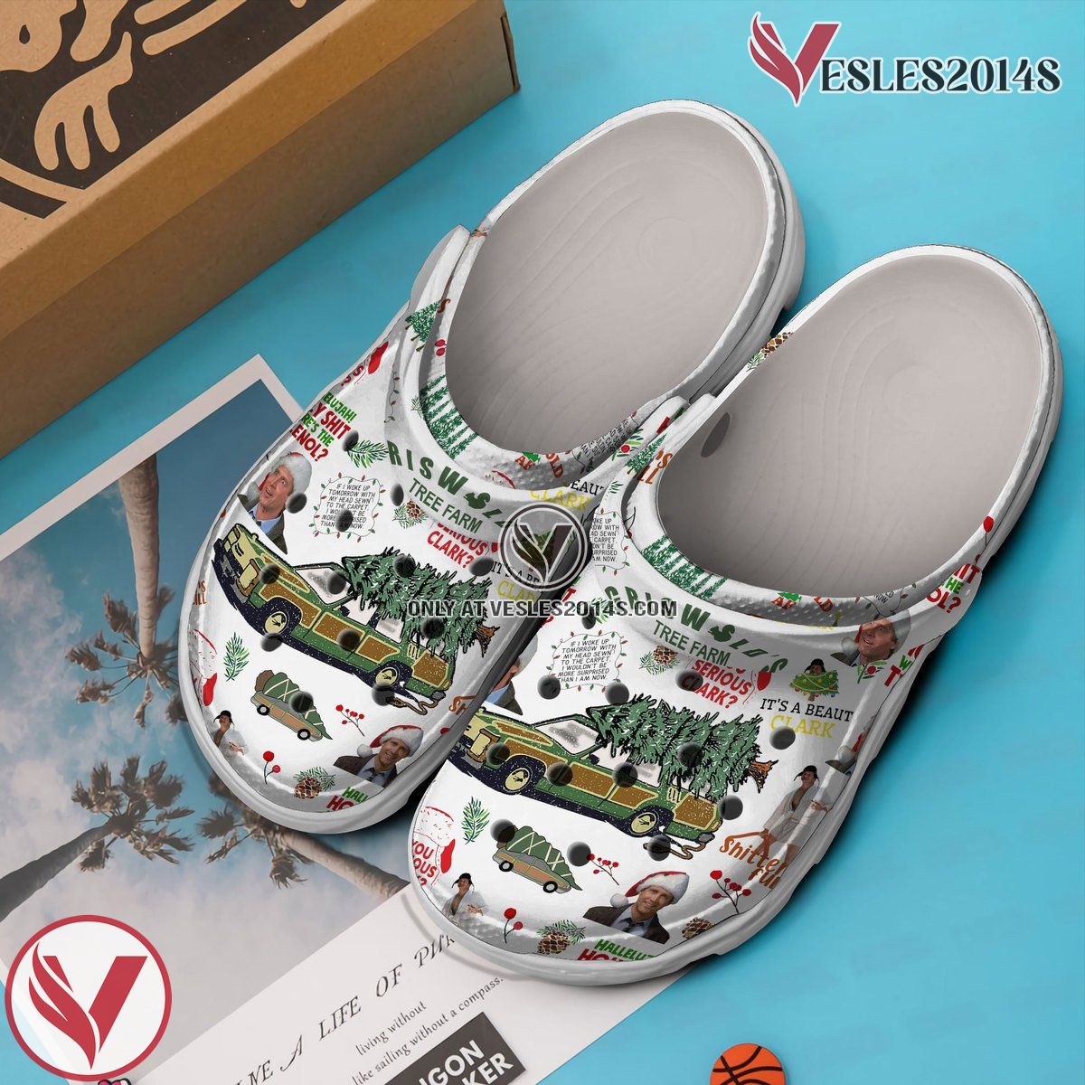 National Lampoon’s Christmas Vacation Movie Crocs Crocband Clogs Shoes Comfortable For Men Women and Kids Style 15 - Vesles2014S 3