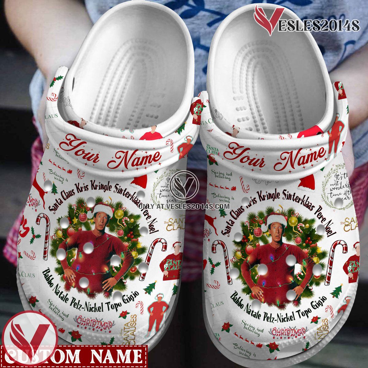 National Lampoon’s Christmas Vacation Movie Crocs Crocband Clogs Shoes Comfortable For Men Women and Kids Style 16 - Vesles2014S