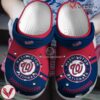Nationals Red-Navys Clog Shoes, Unique Gift From  Vesles2014S