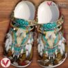 Native American Bison Skull Native Dreamcatcher Clog Shoeshunter Gift Men And Women Clog Shoes High Quality Rubber, Unique Gift From  Vesles2014S