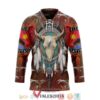 Native American Buffalo Hockey Jersey Shirt, Trending Gifts For Fans - Vesles2014s