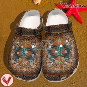 Native American Crocs Clog Shoes For Kid and Adult Style 15, Unique Gift From  Vesles2014S 4