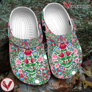 Native American Crocs Clog Shoes For Kid and Adult Style 21, Unique Gift From  Vesles2014S 3