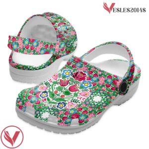 Native American Crocs Clog Shoes For Kid and Adult Style 21, Unique Gift From  Vesles2014S