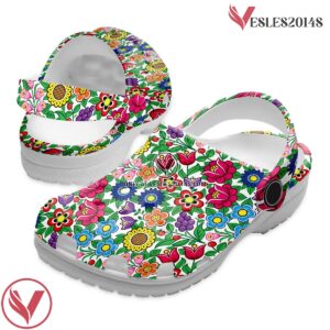 Native American Crocs Clog Shoes For Kid and Adult Style 24, Unique Gift From  Vesles2014S
