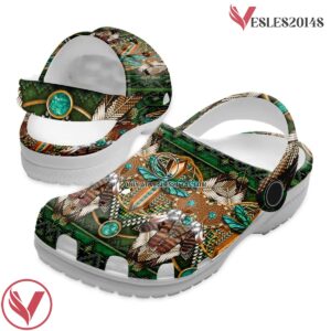 Native American Crocs Clog Shoes For Kid and Adult Style 26, Unique Gift From  Vesles2014S