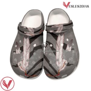 Native American Crocs Clog Shoes For Kid and Adult Style 29, Unique Gift From  Vesles2014S 3