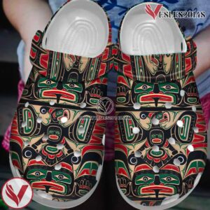 Native American Crocs Clog Shoes For Kid and Adult Style 3, Unique Gift From  Vesles2014S