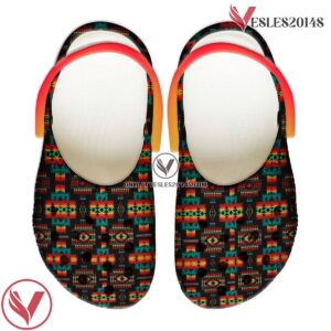 Native American Crocs Clog Shoes For Kid and Adult Style 34, Unique Gift From  Vesles2014S 2