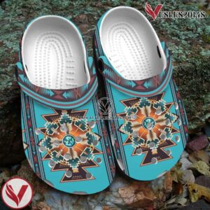Native American Crocs Clog Shoes For Kid and Adult Style 35, Unique Gift From  Vesles2014S 2