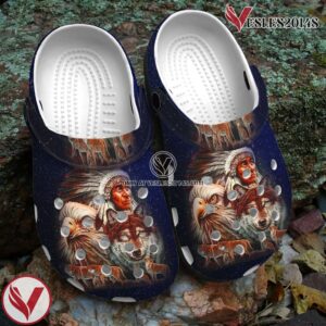 Native American Crocs Clog Shoes For Kid and Adult Style 4, Unique Gift From  Vesles2014S 2