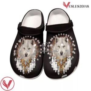 Native American Crocs Clog Shoes For Kid and Adult Style 43, Unique Gift From  Vesles2014S 4