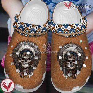 Native American Crocs Clog Shoes For Kid and Adult Style 44, Unique Gift From  Vesles2014S