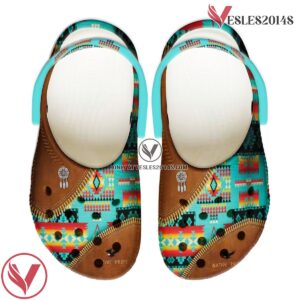 Native American Crocs Clog Shoes For Kid and Adult Style 5, Unique Gift From  Vesles2014S 2