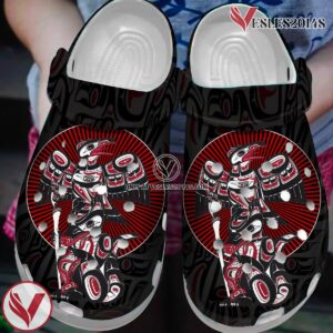 Native American Crocs Clog Shoes For Kid and Adult Style 51, Unique Gift From  Vesles2014S