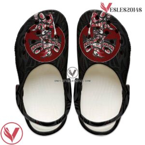 Native American Crocs Clog Shoes For Kid and Adult Style 51, Unique Gift From  Vesles2014S 4